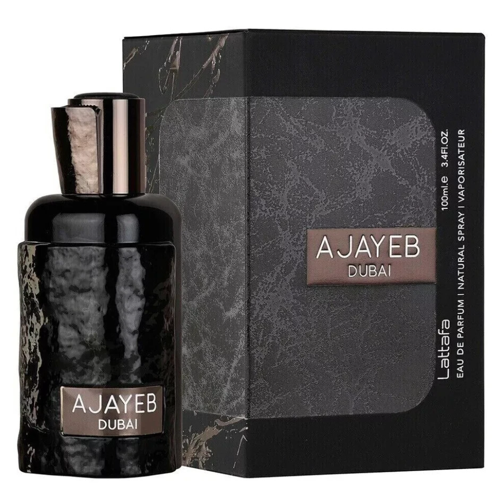LATTAFA AJAYEB DUBAI BLACK PERFUME 100ml