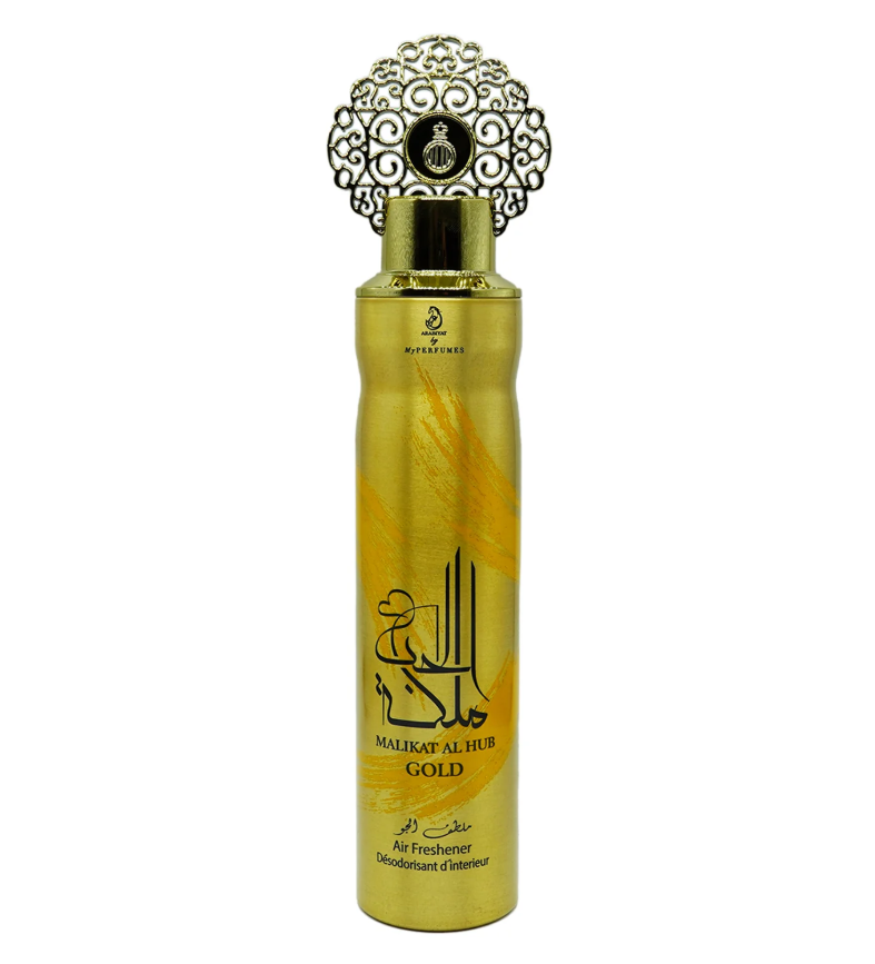 AL WATANIAH 300ML AIR FRESHENER 1CT MALIKAT AL HUB GOLD