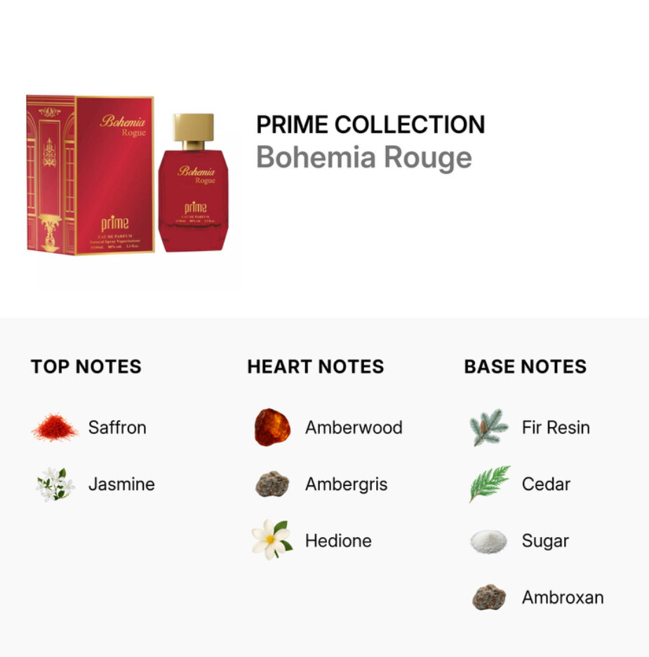 Prime Collection BOHEMIA ROGUE 100ml Perfume
