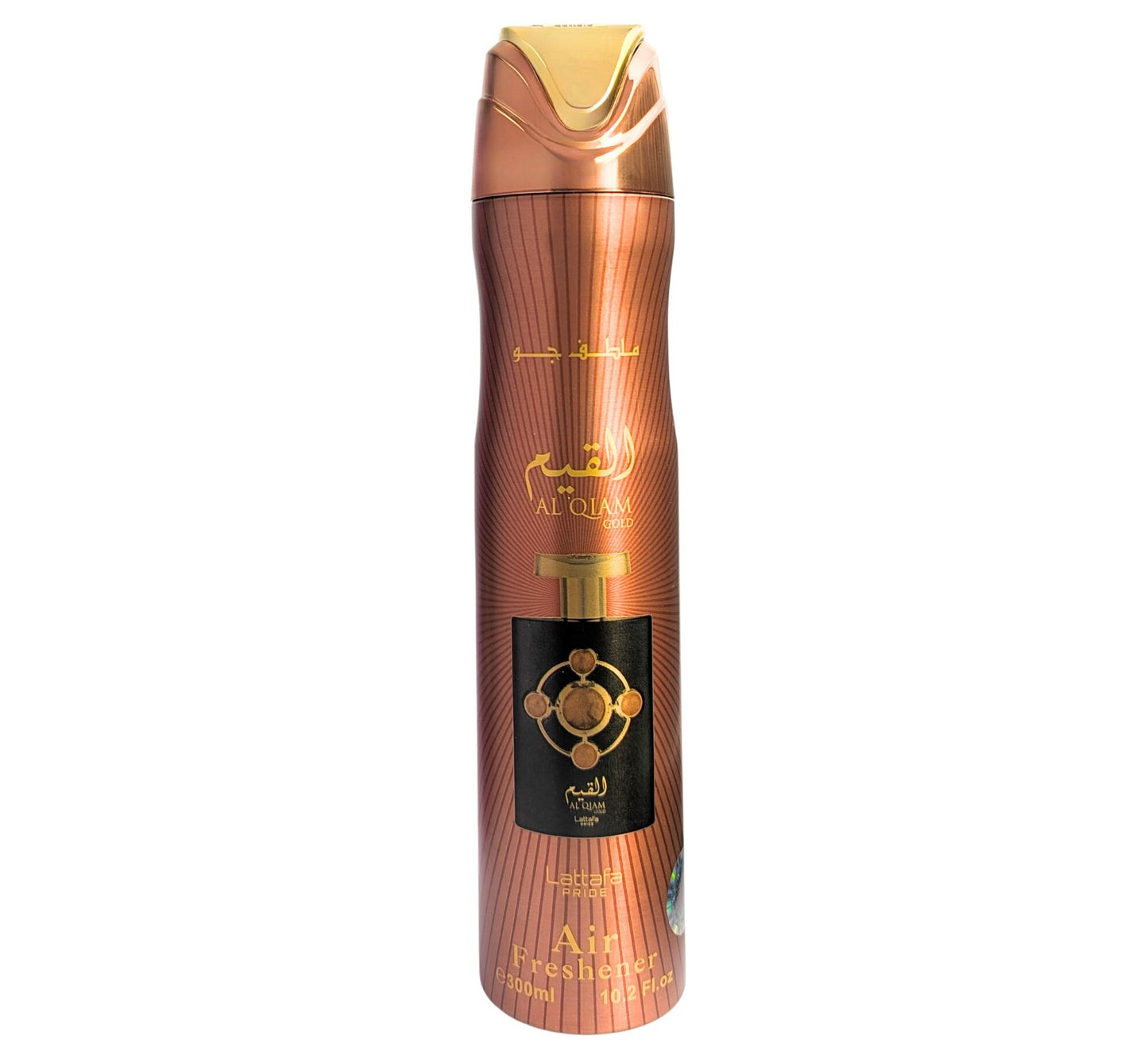 Lattafa Air Freshener 300ml 1ct SINGLE Al Qiam Gold
