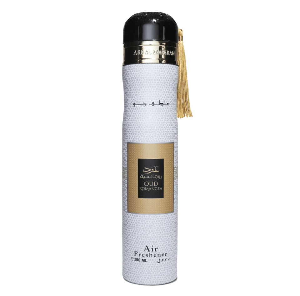 ARD AL ZAAFARAN AIR FRESHENER 300ML 1CT OUD ROMANCEA - SmellsPlus