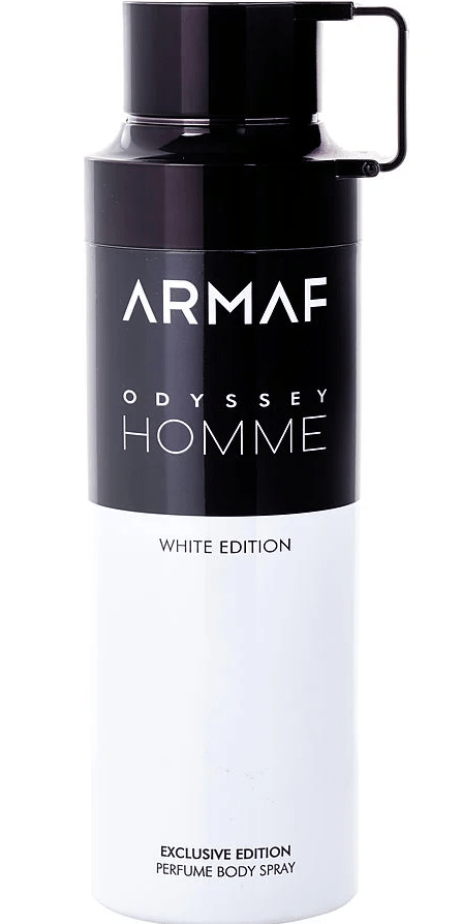 Armaf Odyssey Homme White Edition Body Spray 200ml - SmellsPlus