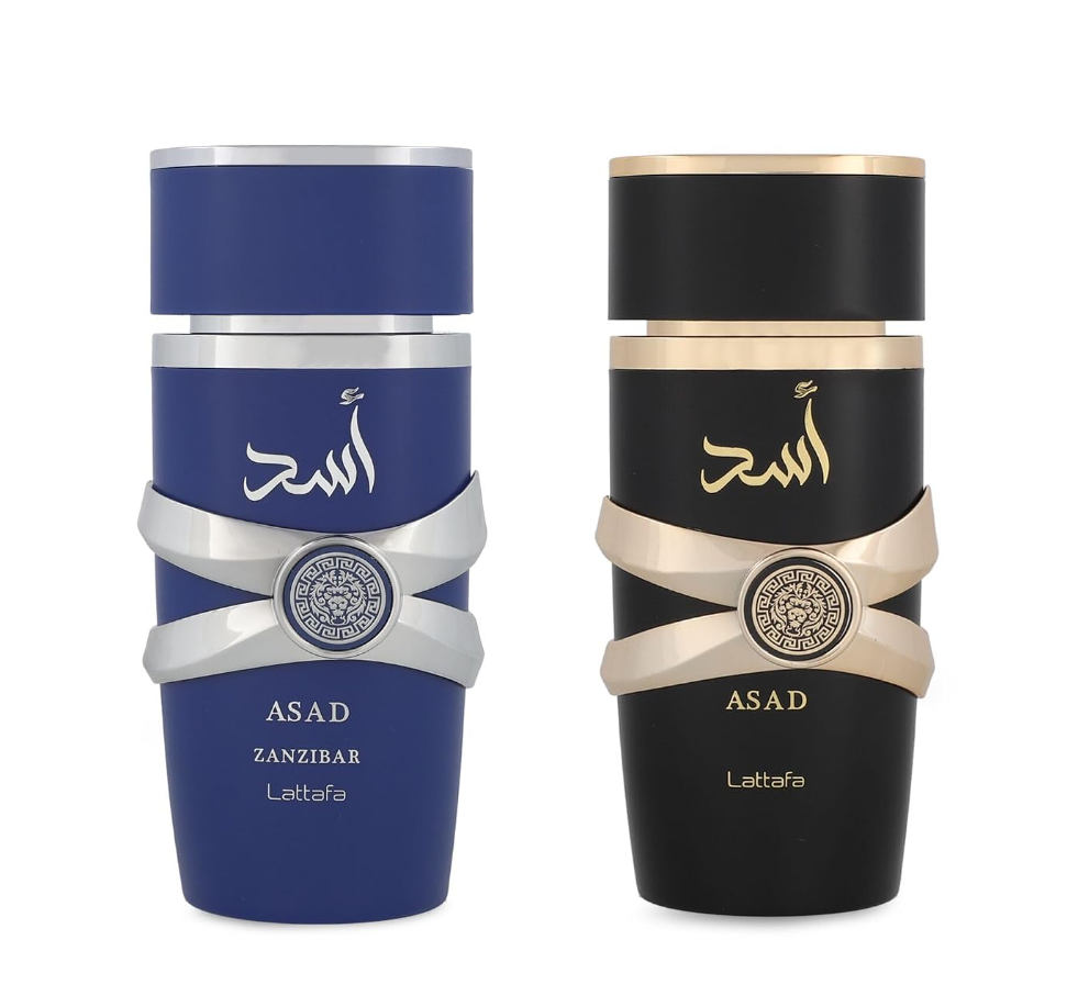 Lattafa Asad + Asad Zanzibar 5TH ANNIVERSARY EDITION Gift Set 100ml 2ct