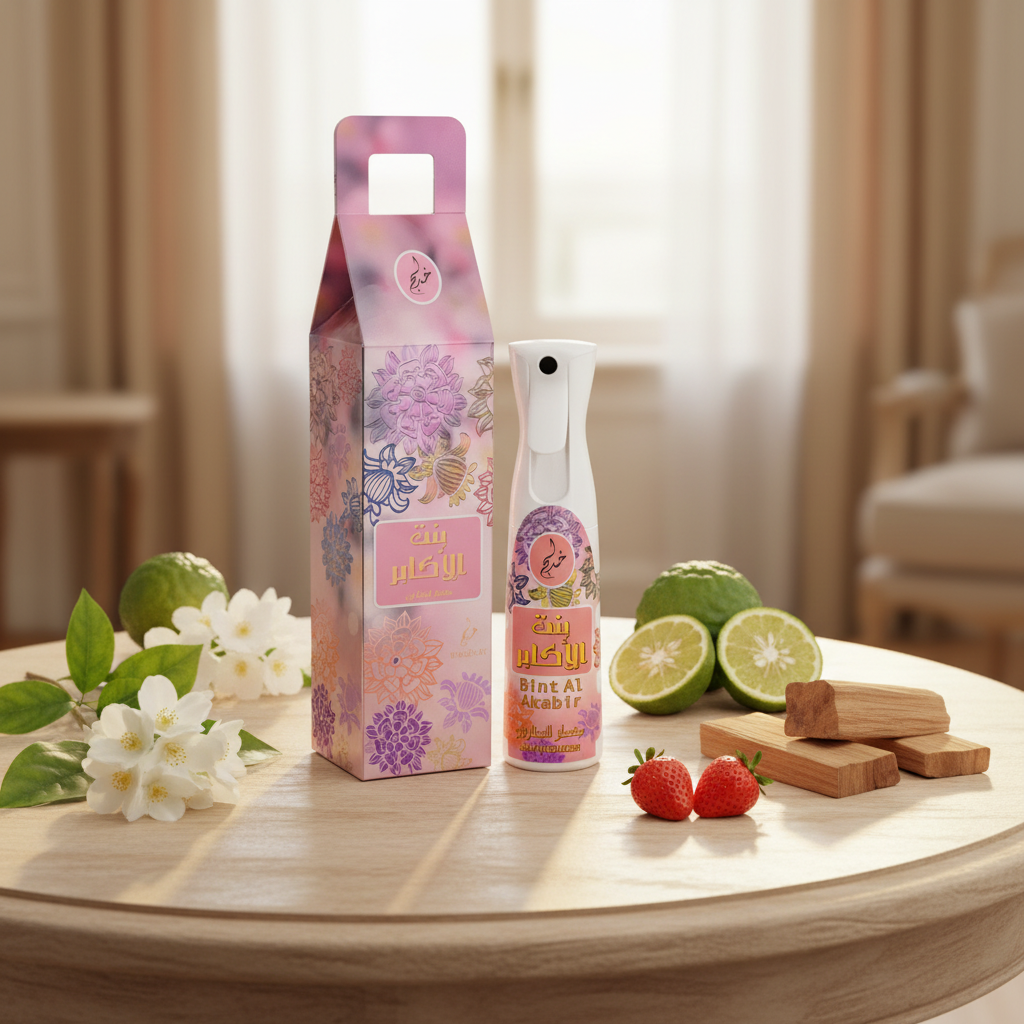 Khadlaj Air Freshener 320ml Single 1ct BINT AL AKABIR