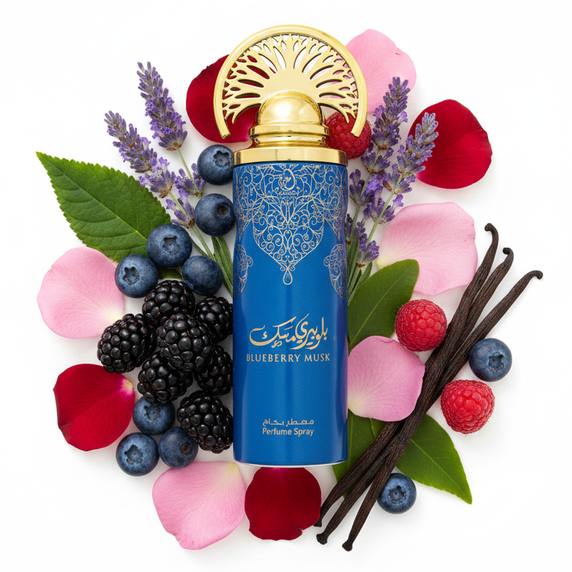 Arabiyat My Perfumes Blueberry Musk Body Spray 200ml 1ct