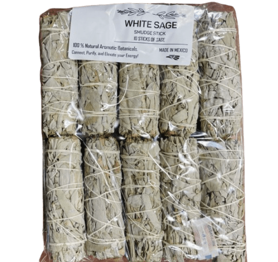 BLUNT CHIEF BURNING SAGE 10CT 4IN STICKS WHITE SAGE - SmellsPlus