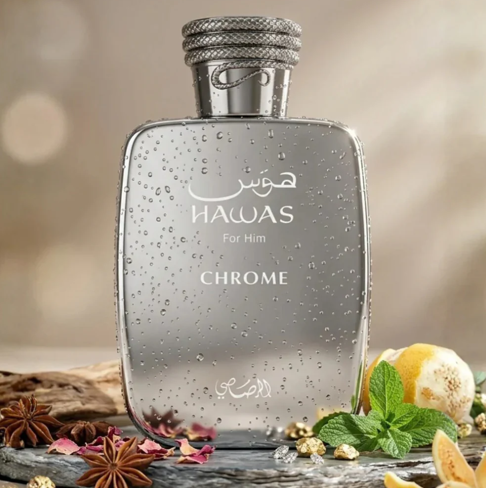 Rasasi Hawas For Him Chrome 100ml Perfume