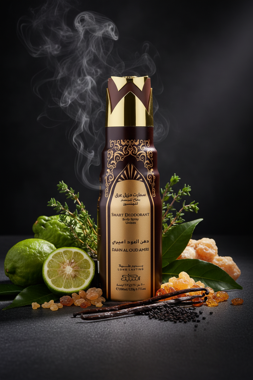 Smart Deodorant Body Spray 200ml Dahn Al Oud Amiri