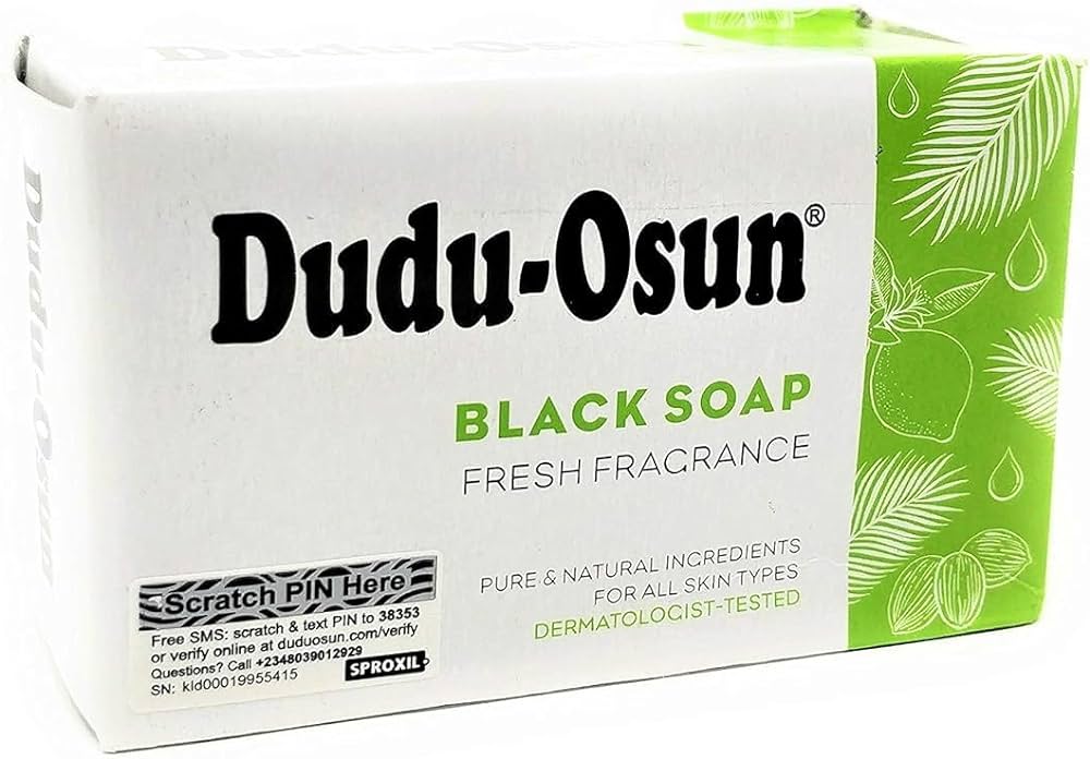 DUDU - OSUN AFRICAN BLACK SOAP BARS 6CT - SmellsPlus