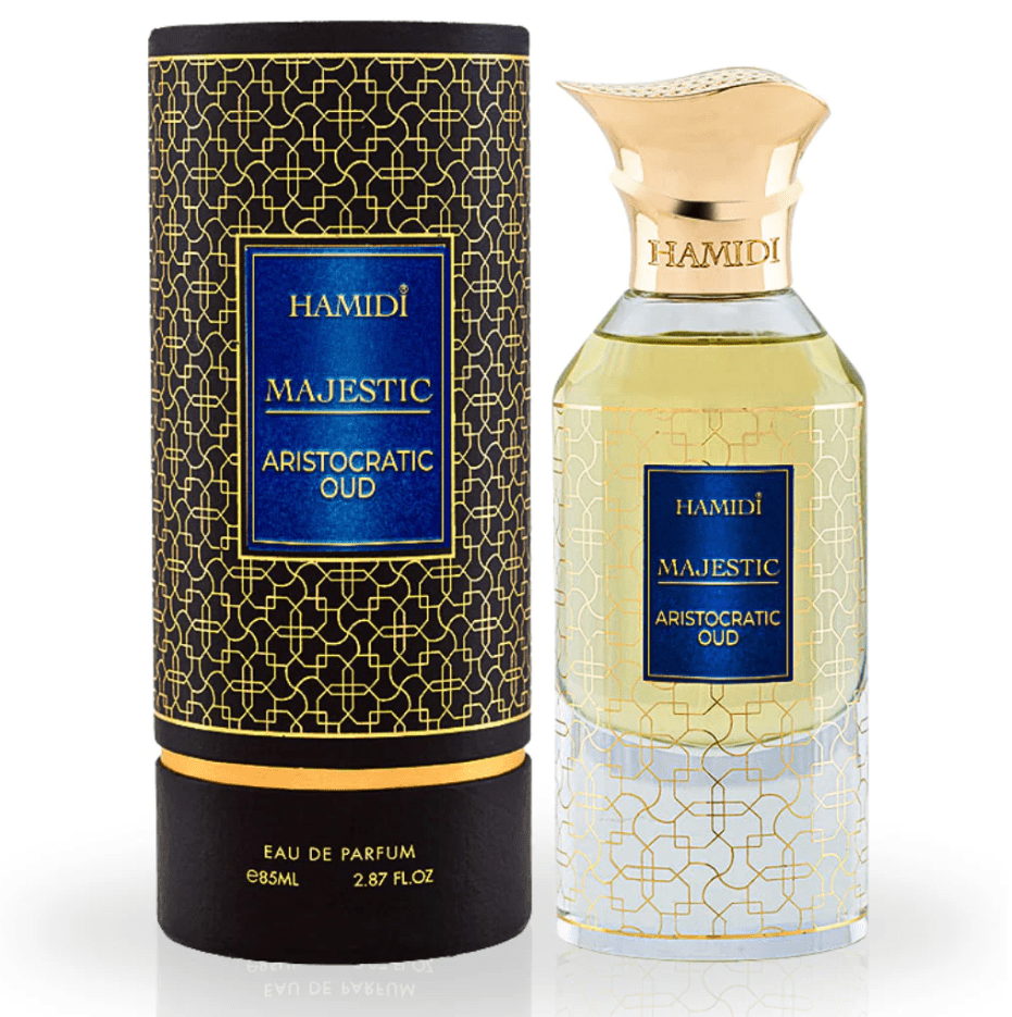 HAMIDI MAJESTIC ARISTOCRATIC OUD PERFUME 85ML - SmellsPlus