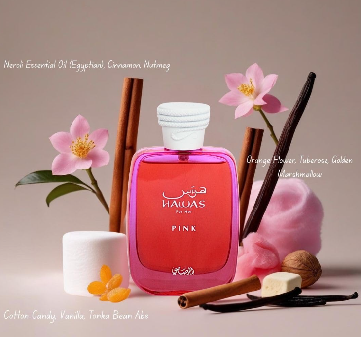 Rasasi Hawas For Her Pink 100ml Perfume