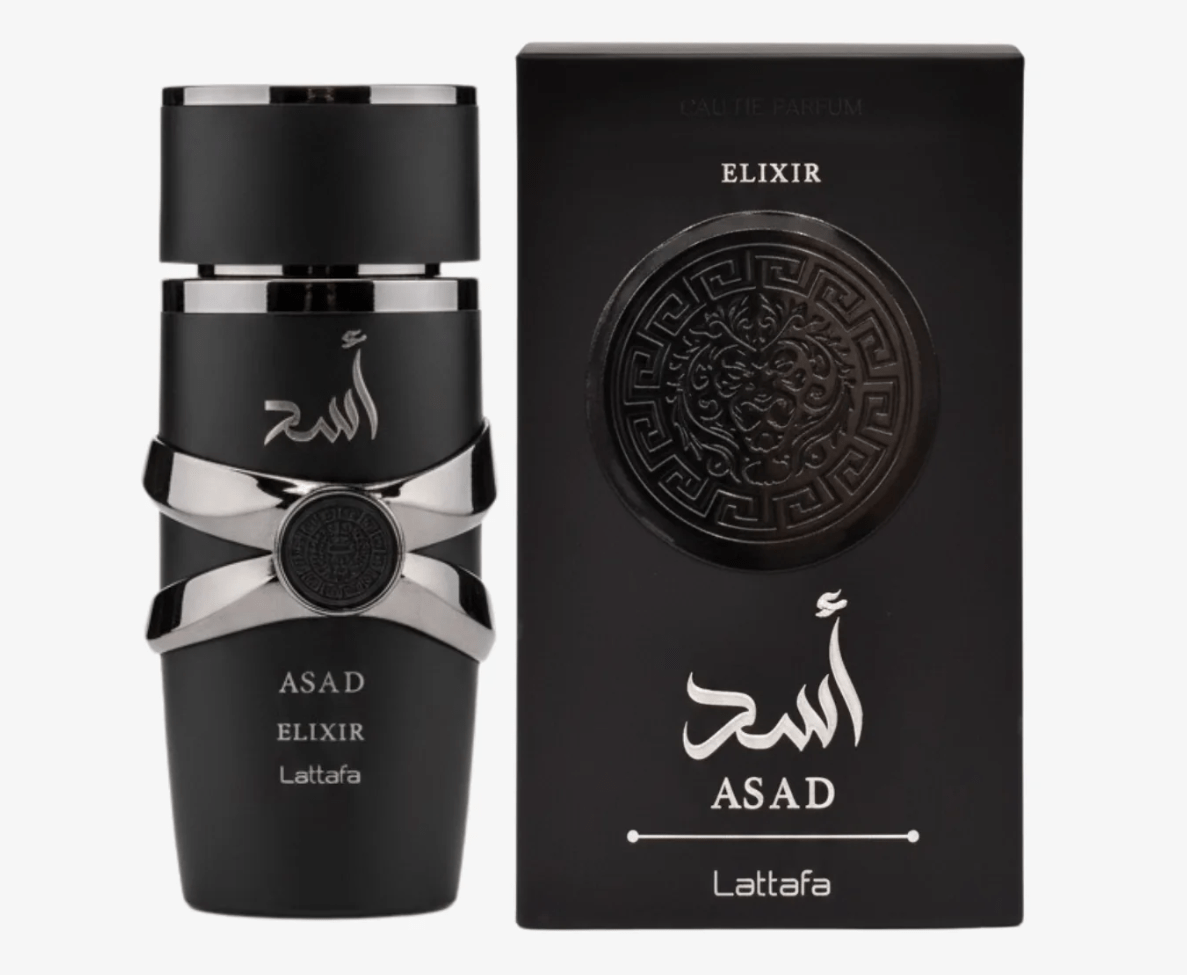 LATTAFA ASAD ELIXIR PERFUME BLACK 100ML - SmellsPlus