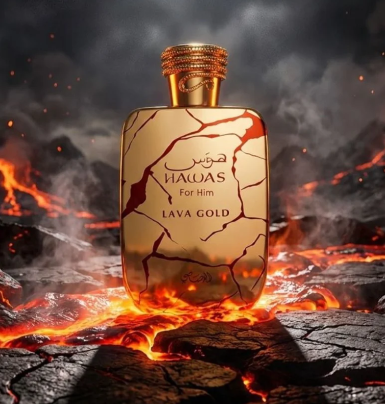 Rasasi Hawas For Him Lava Gold 100ml Perfume