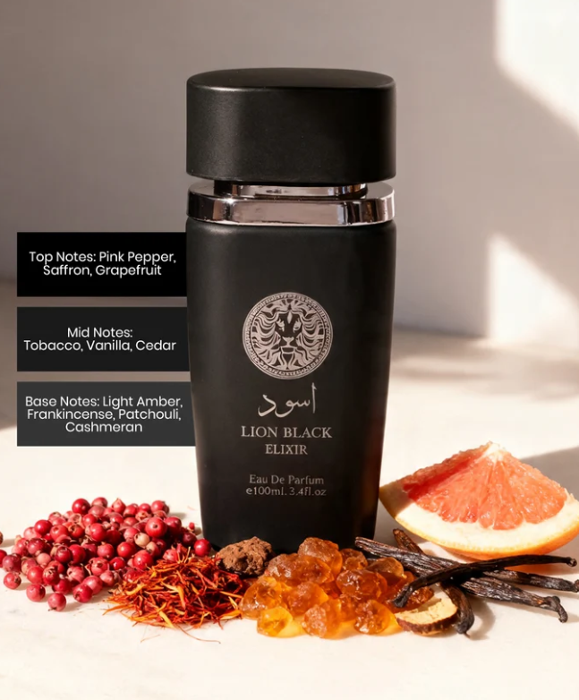 Secret Plus Lion Black Elixir 100ml Perfume