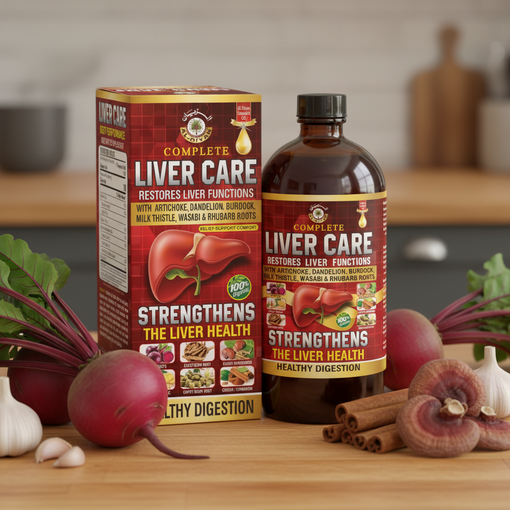 AL-RIYAN Complete Liver Care Restores Liver Functions Bitter 16oz