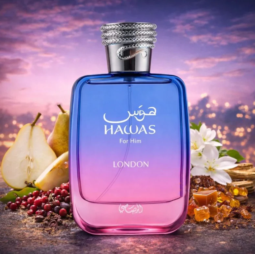 Rasasi Hawas For Him London 100ml Perfume