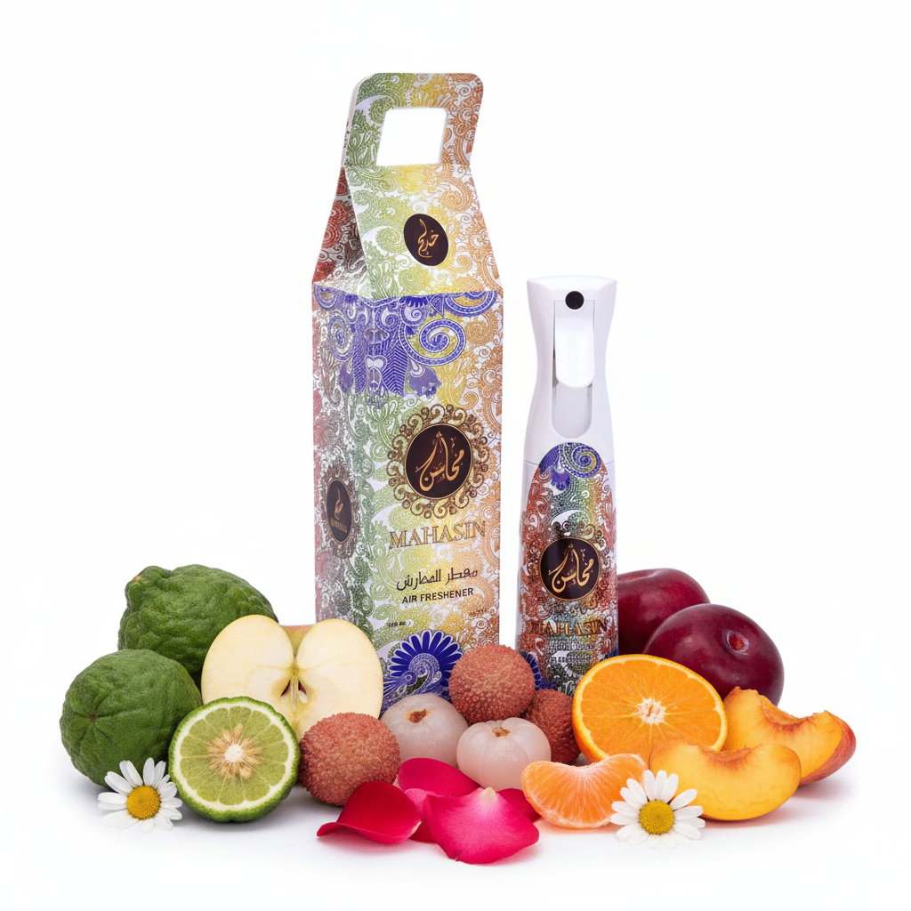 Khadlaj Air Freshener 320ml Single 1ct MAHASIN GOLD