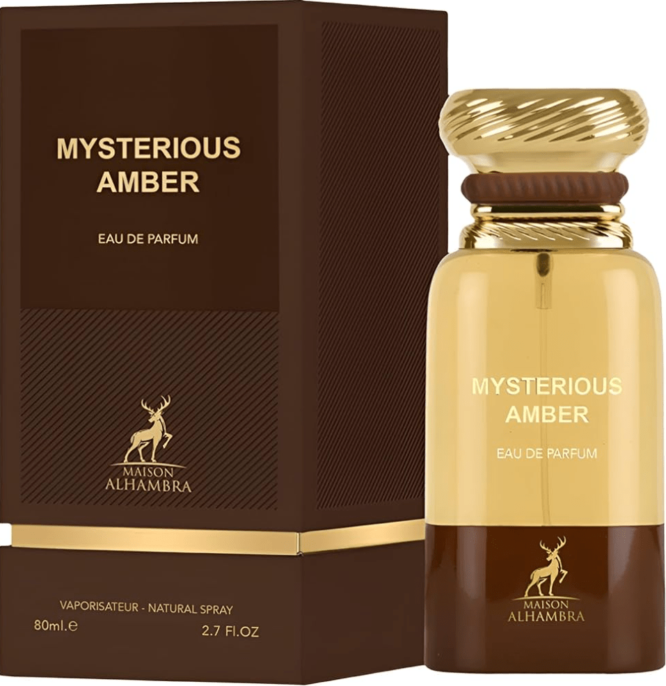 MAISON ALHAMBRA MYSTERIOUS AMBER 80ML PERFUME - SmellsPlus