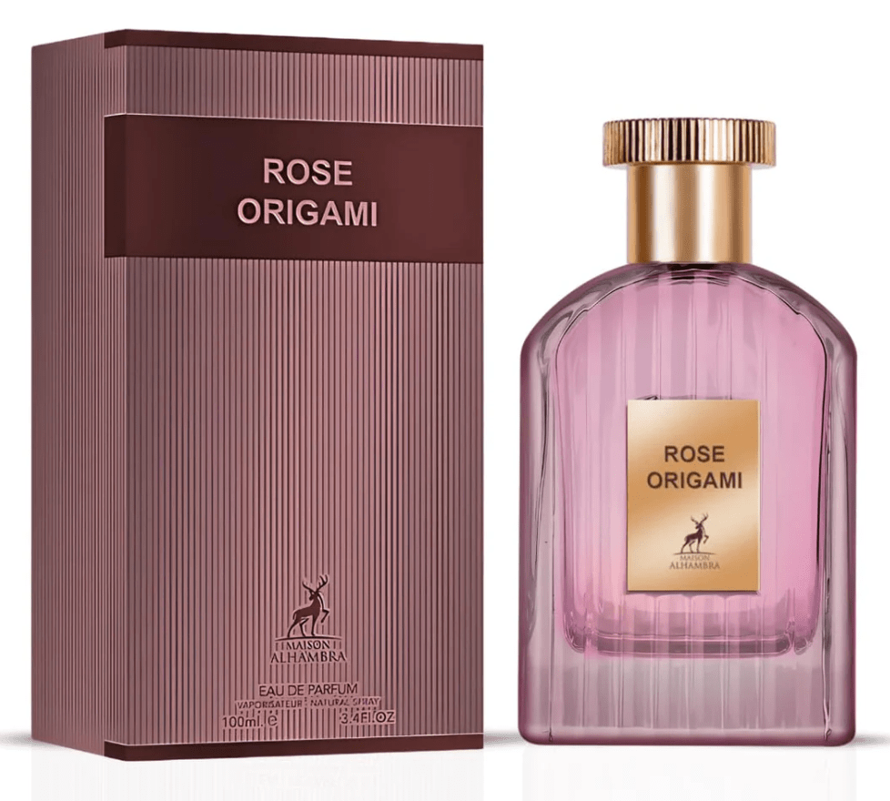 MAISON ALHAMBRA ROSE ORIGAMI 100ML PERFUME - SmellsPlus
