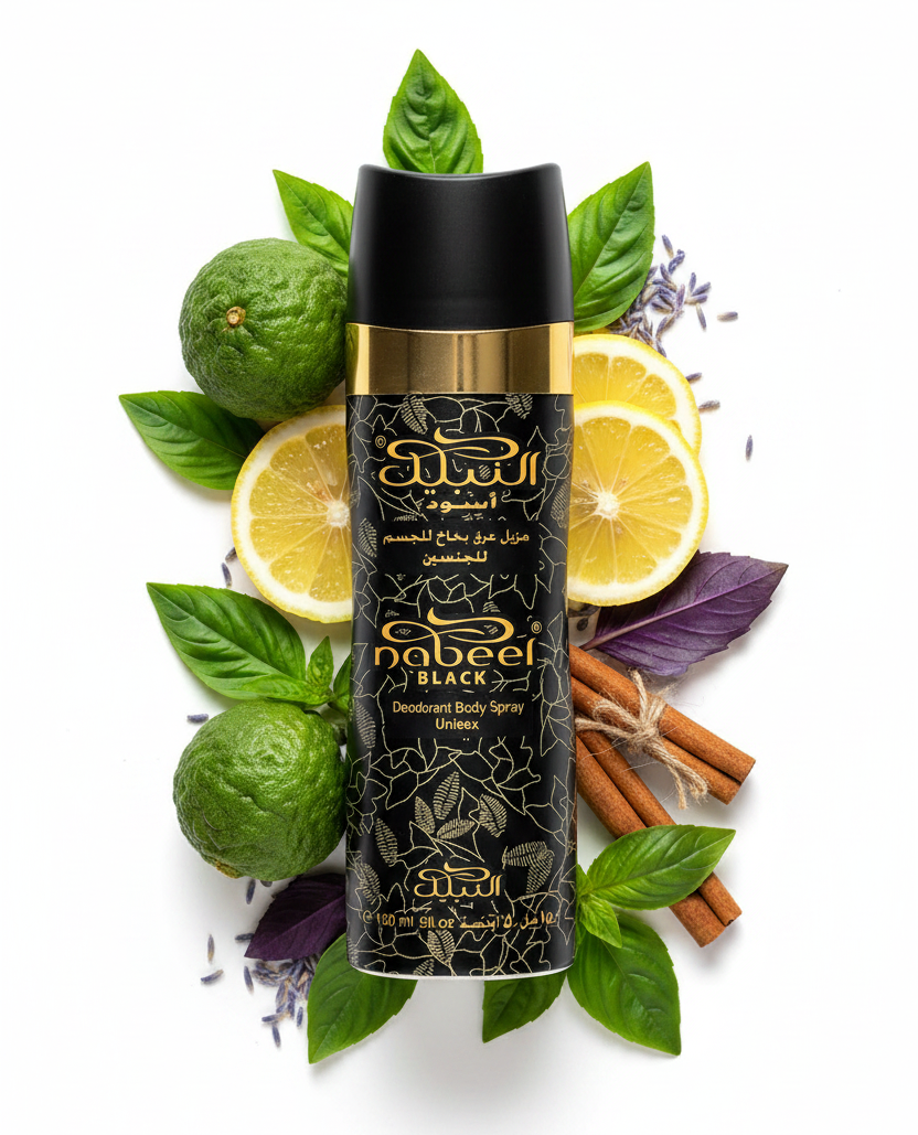 Nabeel Deodorant Nabeel Black Body Spray 150ml