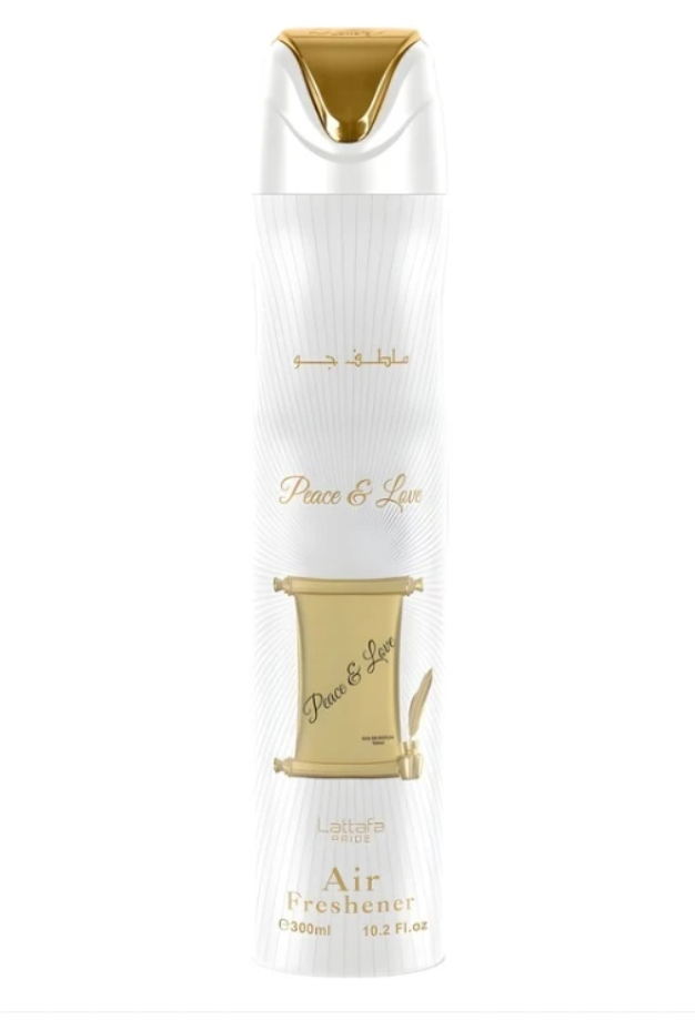 Lattafa Air Freshener 300ml 1ct SINGLE Peace & Love