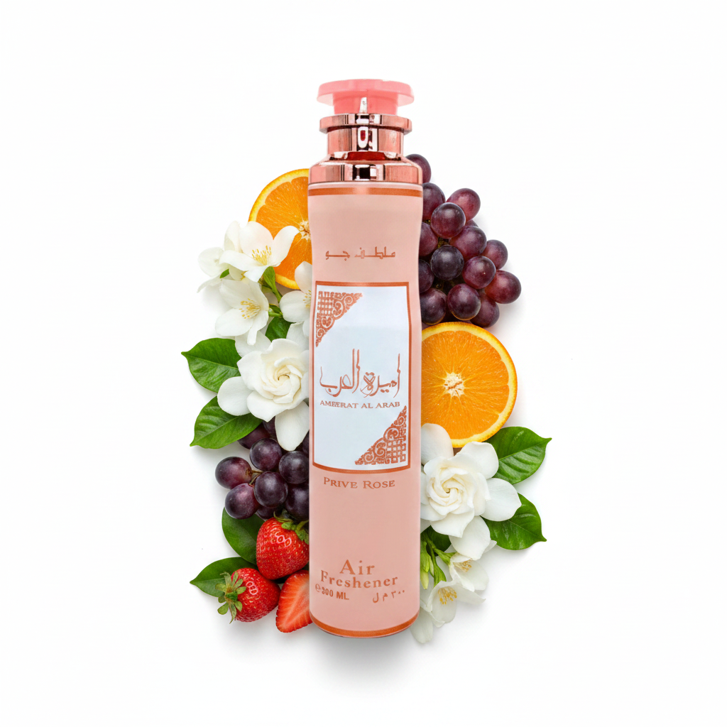 Lattafa Air Freshener Prive Rose 300ml 1ct Single