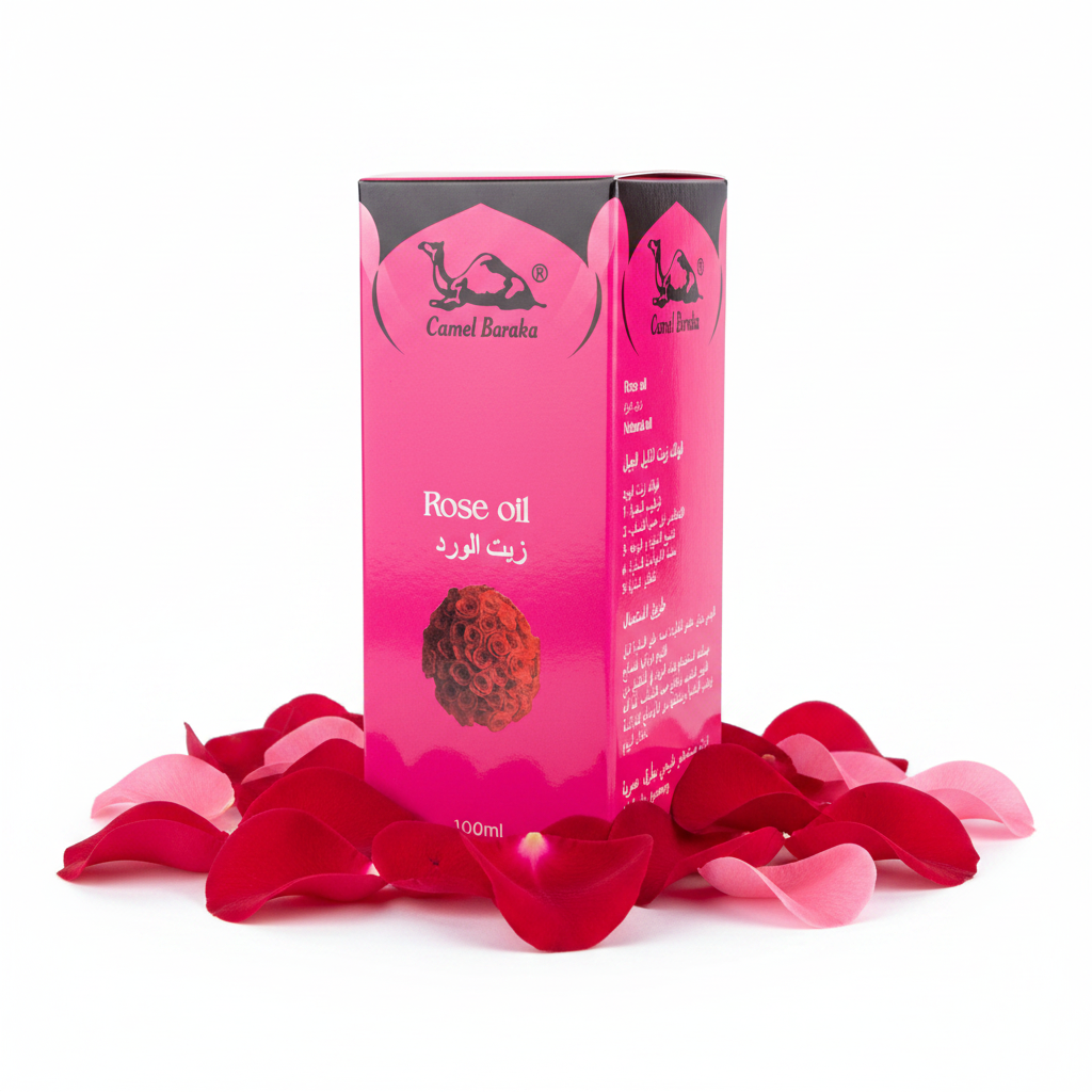 CAMEL BARAKA ROSE OIL 100ML HALAL CERTIFIED