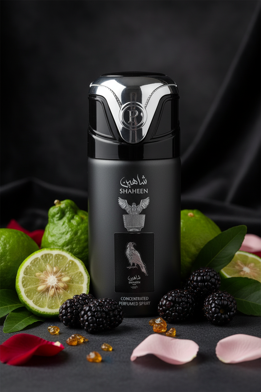 Lattafa Shaheen Silver Perfumed Deodorant Body Spray 250ml 1ct