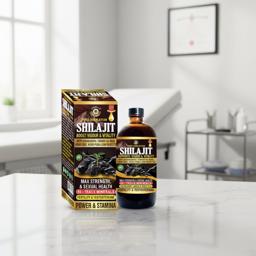 AL-RIYAN Organic Shilajit Vigour & Vitality Bitter 16oz