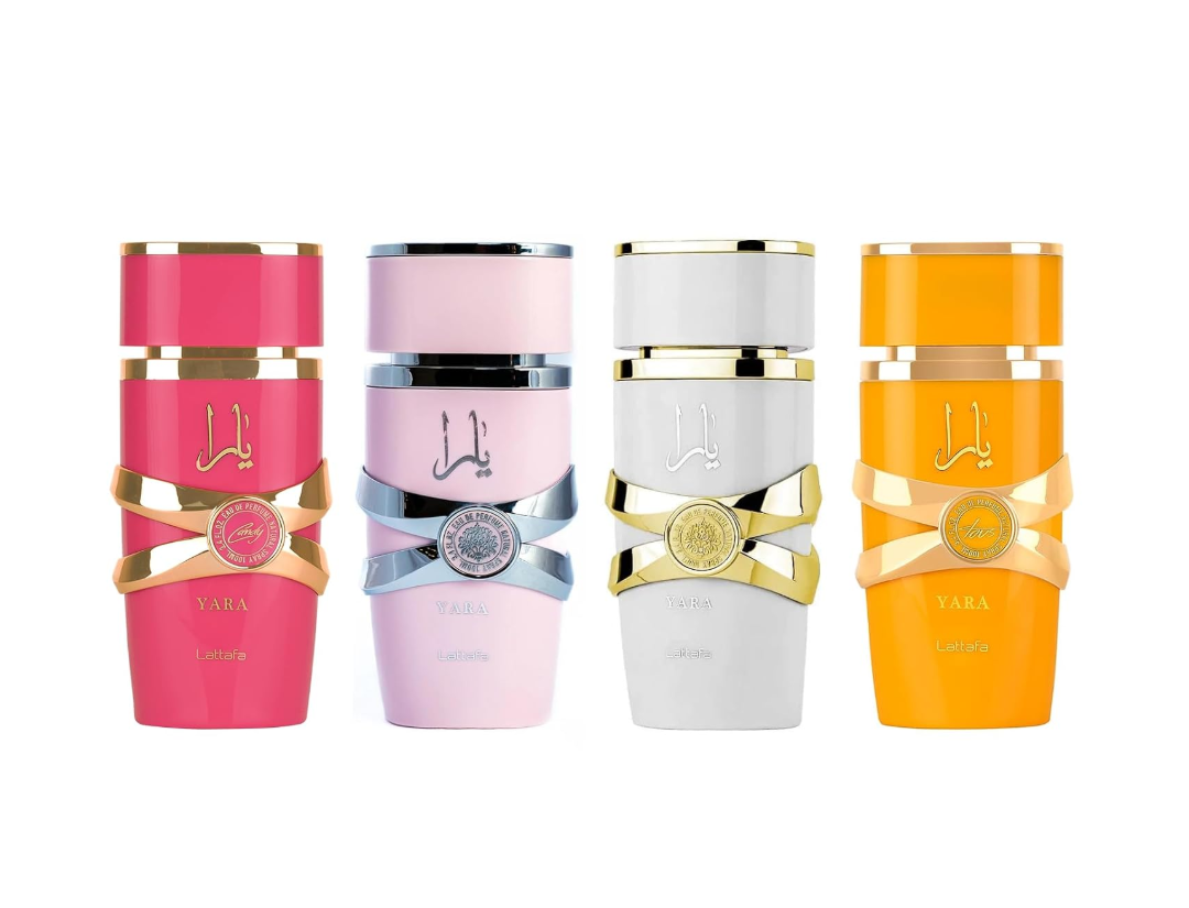 Lattafa My Yara Collection 4ct 5ml Perfumes