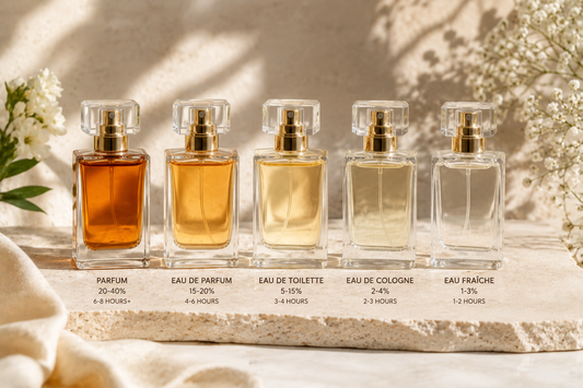 types of perfume