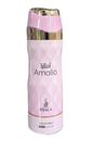 RISALA BODY SPRAY AMALIA — a sleek, elegant bottle of women’s body spray featuring a sophisticated and feminine fragrance