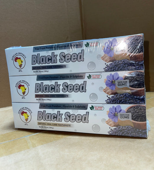 AFRICAN IMPORTS ATL TOOTHPASTE 6ct 6.5oz | Black Seed