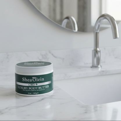 SHEA OLEIN LUXURY BODY BUTTER 12oz | CBD