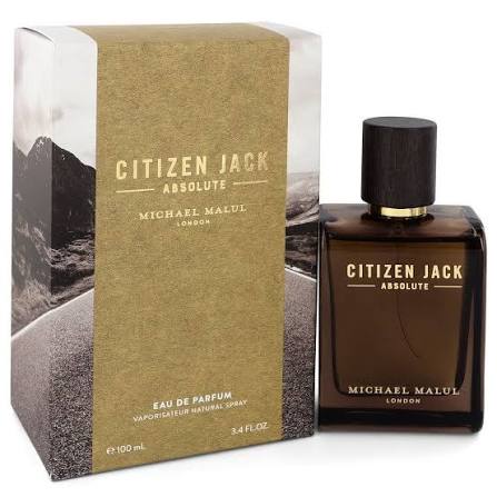 Michael Malul London Citizen Jack Absolute is a warm, fruity men’s Eau de Parfum that balances bright freshness with a smooth amber-vanilla finish. 