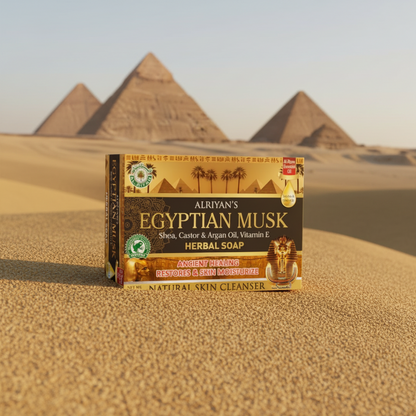 Al-Riyan Egyptian Musk Herbal Soap 1ct