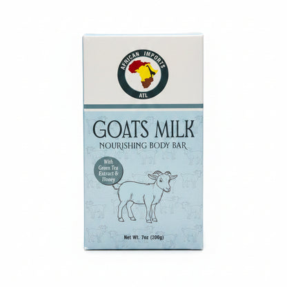 African Imports ATL GOATS MILK NOURISHING BODY Soap Bar 1ct