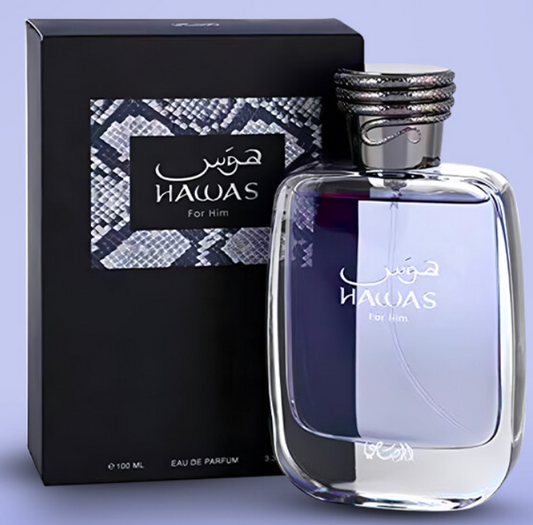 Hawas For Him Eau de Parfum by Rasasi 100ml