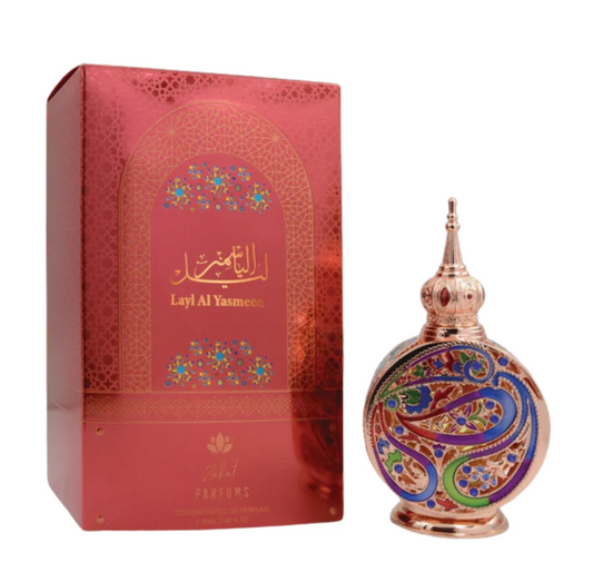 ZAKAT PERFUMES ZOGHBI LAYL AL YASMEEN Perfumed Oil 20ml