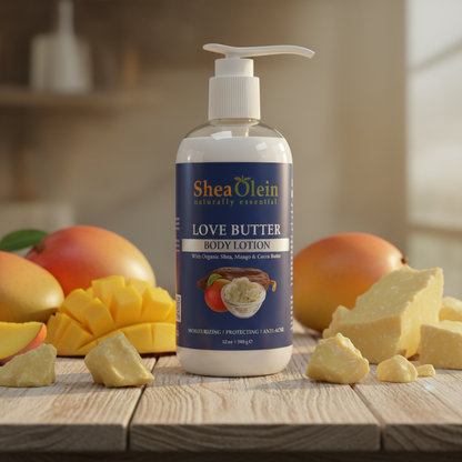 SHEA OLEIN BODY LOTION 12oz | LOVE BUTTER