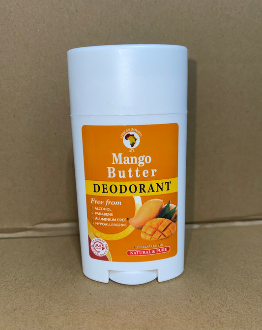 AFRICAN IMPORTS ATL NATURAL AND PURE DEODORANT 2.65oz | MANGO BUTTER