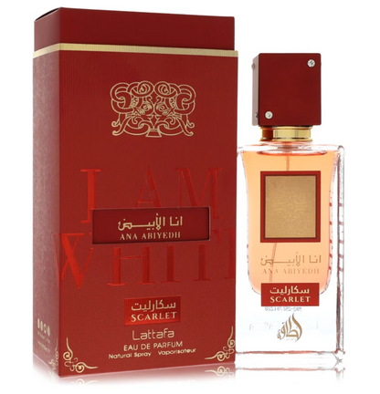 Lattafa I Am White Ana Abiyedh Scarlet 60ml Perfume