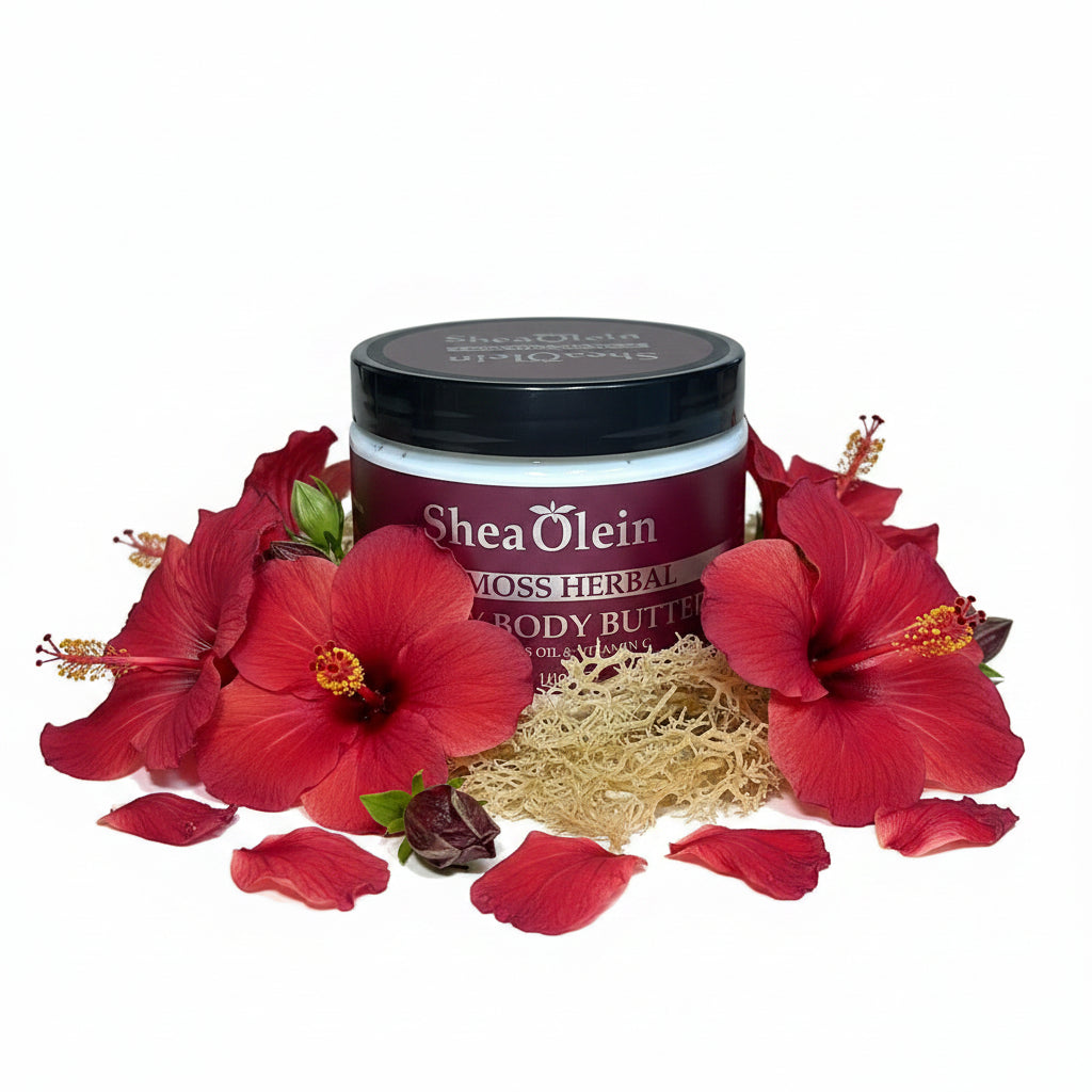 SHEA OLEIN LUXURY BODY BUTTER 12oz | SEA MOSS HERBAL