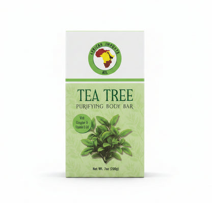African Imports ATL TEA TREE PURIFYING BODY Soap Bar 1ct