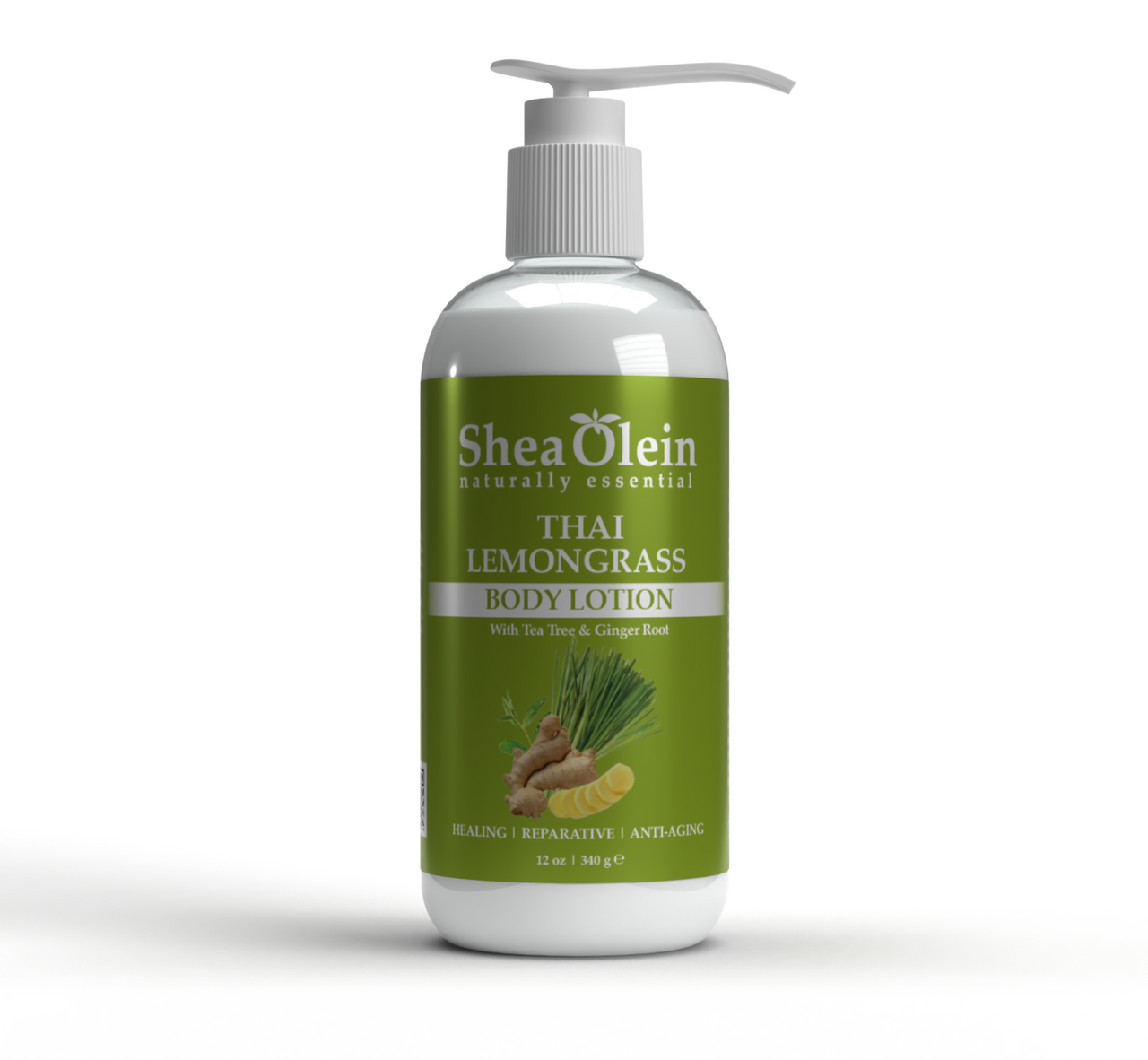 SHEA OLEIN BODY LOTION 12oz | THAI LEMONGRASS
