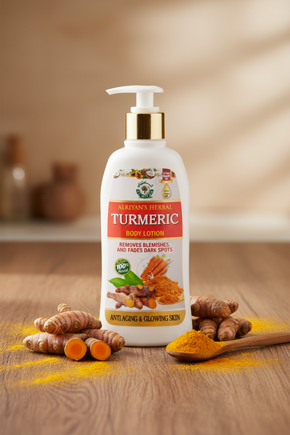 AL-RIYAN HERBAL BODY LOTION 16oz | TURMERIC