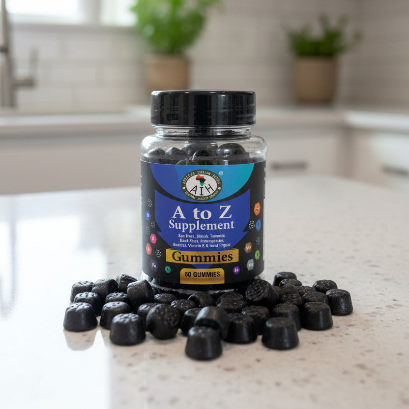 African Indian Herbs A to Z Supplement Gummies 60ct Jar