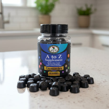 African Indian Herbs A to Z Supplement Gummies 60ct Jar