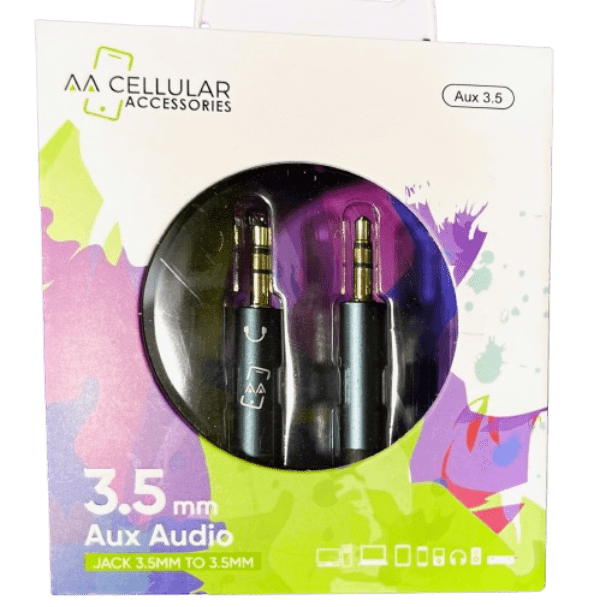 AA - AUX 4FT CORD AUX TO AUX 3.5MM - SmellsPlus