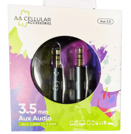 AA - AUX 4FT CORD AUX TO AUX 3.5MM - SmellsPlus